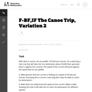The Canoe Trip, Variation 2