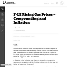 Rising Gas Prices Đ Compounding and Inflation