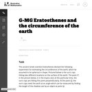 Eratosthenes and the Circumference of the Earth