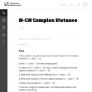 Complex Distance