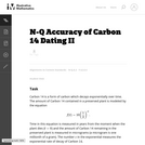 Accuracy of Carbon 14 Dating II