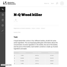 Weed killer
