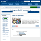 Common Core Curriculum: Kindergarten ELA: Listening and Learning Strand