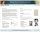 Mark Twain Project Online