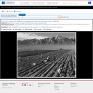 Farm, Farm Workers, Mt. Williamson In Background, Manzanar Relocation Center, California