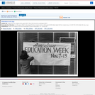 Education Week Sign