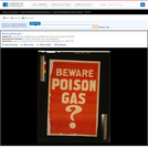 Beware Poison Gas?