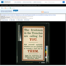 The Irishmen in the Trenches Are Calling for You. Ask Yourself Squarely Whether You Are Justified in Turning a Deaf Ear to them