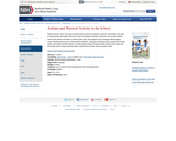 Asthma & Physical Activity in the School