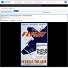 WPA Posters: Seattle Children's Theatre [presents] "Flight" a Living Newspaper Play