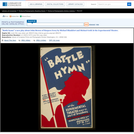 WPA Posters: Battle Hymn a New Play About John Brown of Harpers Ferry by Michael Blankfort And Michael Gold at The Experimental Theatre.