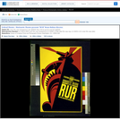 WPA Posters: Federal Theatre - Marionette Theatre Presents "RUR" Remo Bufano Director.