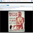 WPA Posters: Battle Hymn by Michael Gold & Michael Blankfort Epic Drama of Pre-Civil War Days.