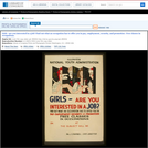 WPA Posters: Girls - Are You Interested in a Job? Find Out What An Occupation Has to Offer You in Pay, Employment, Security, And Promotion : Free Classes in Occupations.