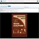 WPA Posters: Graphic Arts - Wood Sculpture, George Walter Vincent Smith Art Gallery, Springfield, Mass.