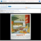 WPA Posters: This is The Market Where The Storekeeper Buys The Food And Brings It to His Store Near Your House
