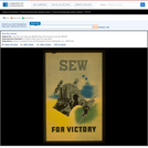 WPA Posters: Sew For Victory