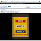 WPA Posters: Don't Waste Water