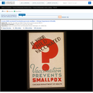 WPA Posters: Is Your Child Vaccinated Vaccination Prevents Smallpox - Chicago Department of Health.