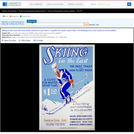 WPA Posters: Skiing in The East The Best Trails And How to Get There : a Guide For Winter Sport Fans : Describing Over 1000 Trails in 216 Localities.