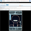 WPA Posters: Keep Your Teeth Clean