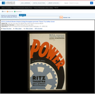 WPA Posters: W.P.A. Federal Theatre Project Living Newspaper Presents "Power" by Arthur Arent