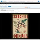 WPA Posters: Eat Fruit - Be Healthy