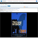 WPA Posters: Federal Theatre Presents "Trojan Incident" Based on Homer And Euripides