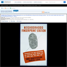 WPA Posters: Neighborhood Fingerprint Station Fingerprints Are Your Identification And Protection During Wartime - Have The Entire Family Take Theirs Now! : War Identification Bureau - Cdvo