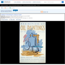WPA Posters: Exhibition of Oil Paintings by Well Known Artists
