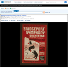 WPA Posters: Bridgeport Symphony Orchestra - Frank Foti, Conductor
