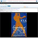 WPA Posters: N.Y.A. of Illinois--Exposition of Youth ... Pageants, Handcraft, Music, Sports