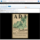 WPA Posters: Art - Free Neighborhood Classes For Adults ... Enroll Now