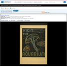 WPA Posters: Visit The Aquarium