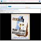 WPA Posters: Exhibit Paint Testing And Research Laboratory : Fogg Art Museum.