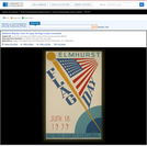 WPA Posters: Elmhurst Flag Day, June 18, 1939, Du Page County Centennial