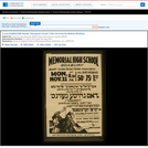 WPA Posters: A 3 Act Yiddish Folk Comedy "Dus Groise Gevins" (The 200,000) by Sholem Aleichem