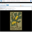 WPA Posters: Only God Can Make a Tree