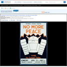 WPA Posters: Cincinnati Federal Theatre [presents] "No More Peace" [a] Satire by Ernest Toller
