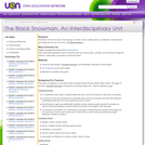 The Black Snowman, An Interdisciplinary Unit