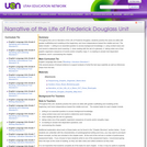 Narrative of the Life of Frederick Douglass Unit