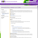 Introductory Lesson on Cells