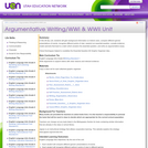 Argumentative Writing/WWI & WWII Unit