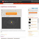 Length Scales in the Solar System