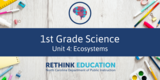 1st Grade Science- Unit #4: Ecosystems
