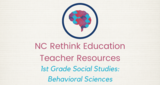 1st Grade Social Studies Teacher Guide: Behavioral Sciences