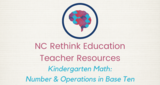 Kindergarten Math Teacher Guide: Number & Operations in Base Ten