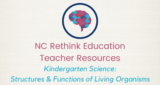 Kindergarten Science Teacher Guide: Living Organisms