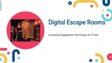 Professional Development: Digital Escape Rooms