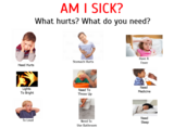 Am I Sick? Visual Response Board